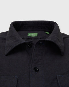 Luke Work Shirt in Navy Chamois