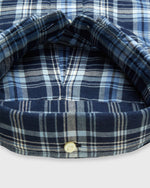 Load image into Gallery viewer, Button-Down Sport Shirt in Blue/Sky/Bone Madras
