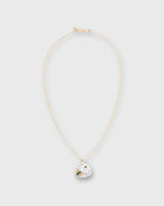 Load image into Gallery viewer, Leap of Faith Pendant Necklace in Pearl/Diamond/Tzavorite
