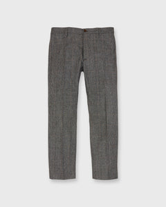 Field Trouser in Charcoal/Cinnamon Prince of Wales Flannel