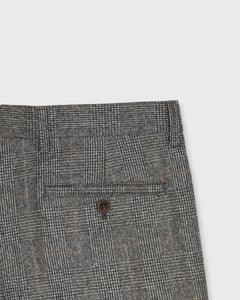 Field Trouser in Charcoal/Cinnamon Prince of Wales Flannel