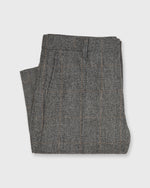 Load image into Gallery viewer, Field Trouser in Charcoal/Cinnamon Prince of Wales Flannel
