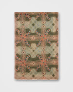 Load image into Gallery viewer, Reversible Rectangle Scarf in Lovat/Pink Owl
