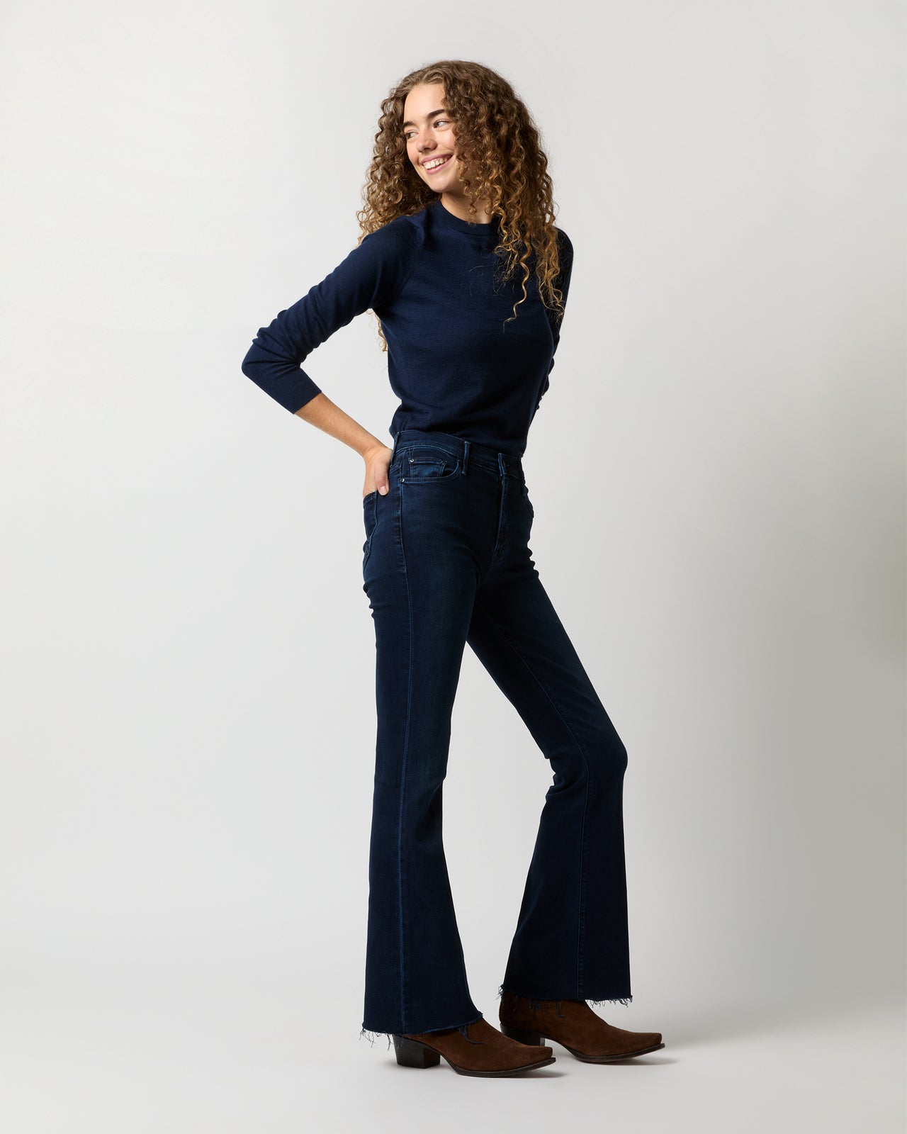 The Weekender Fray Jean in Chip On My Shoulder