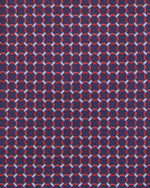 Load image into Gallery viewer, Silk Print Tie in Navy/Red/Sky Link
