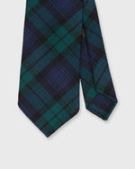 Load image into Gallery viewer, Wool Print Tie in Blackwatch Tartan
