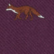 Silk Club Tie in Plum Fox