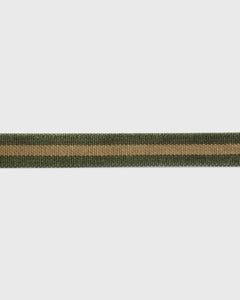 1.25" Double O-Ring Belt in Spruce/Mushroom Canvas