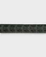 Load image into Gallery viewer, 1 3/8&quot; Hornback Crocodile Belt in Dark Olive
