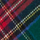 Susy Shift Dress in Green/Red Royal Stewart Tartan Wool