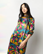 Load image into Gallery viewer, Leigh Dress in Multi Peony Parade Liberty Fabric Silk
