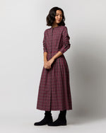 Load image into Gallery viewer, Felicity Shirtwaist Dress in Red Royal Stewart Tartan Poplin
