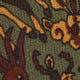 Wool Print Tie in Moss Antelope Scene