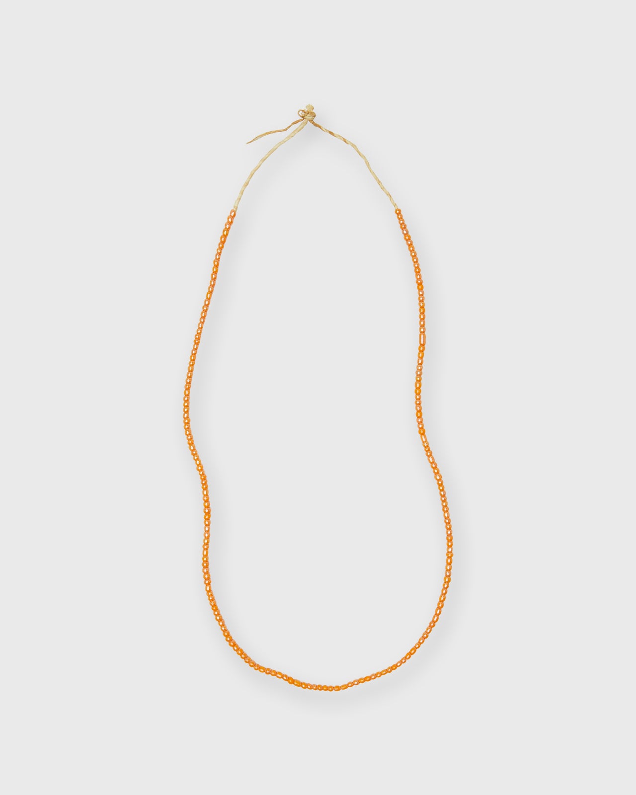 Very Small African Beads in Apricot