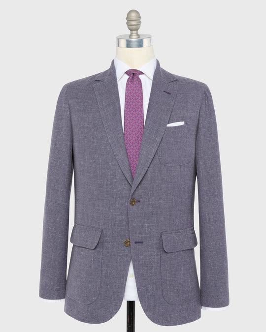 Ghost Blazer in Twilight Hopsack