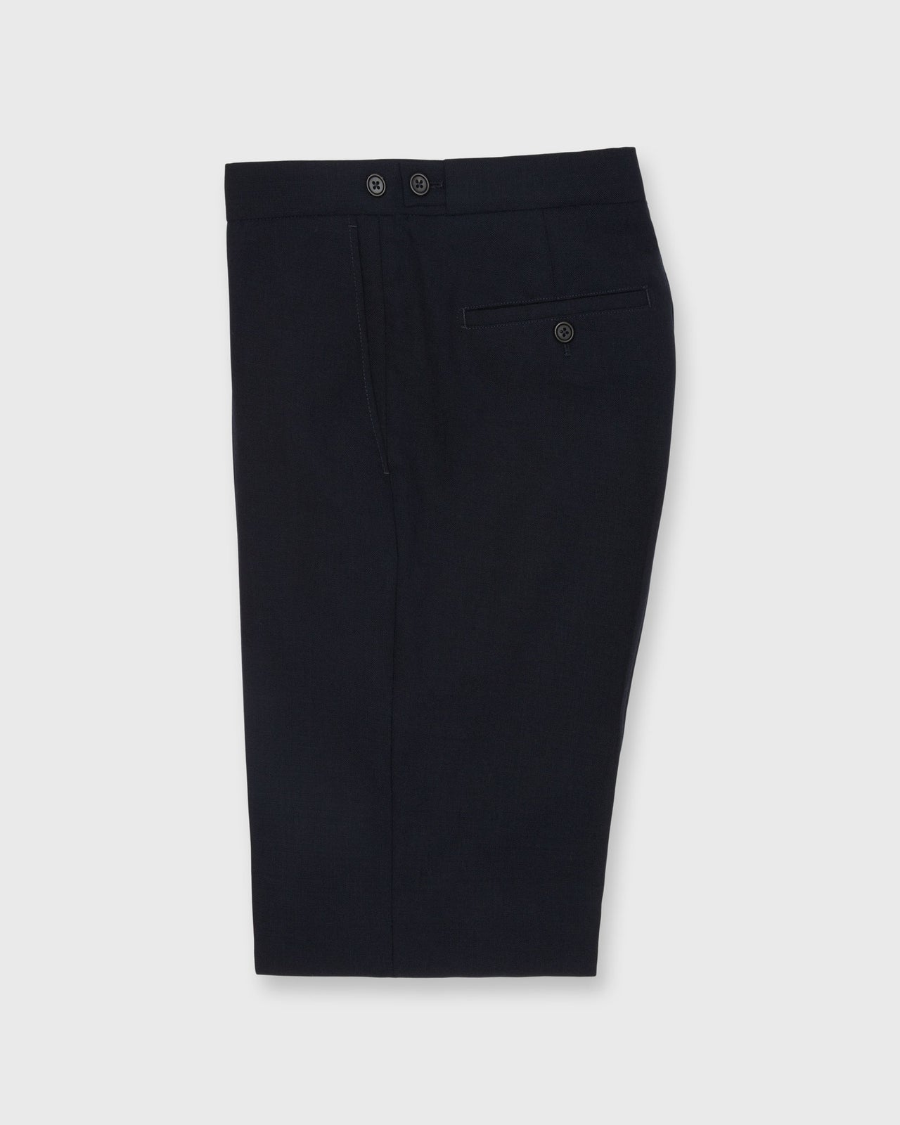 Ghost Trouser in Navy High-Twist