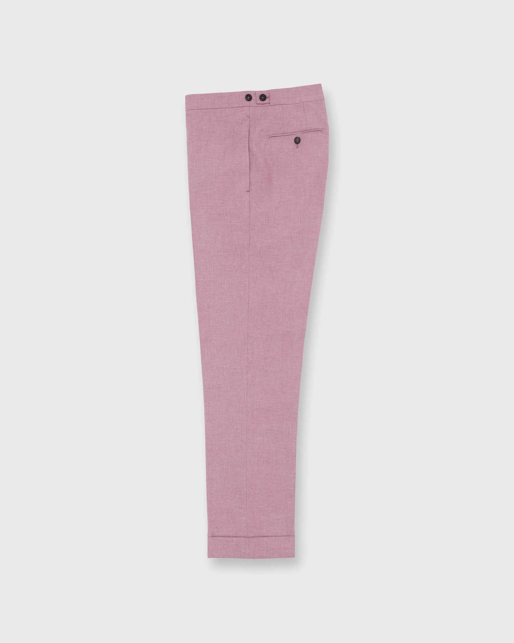 Side-Tab Dress Trouser in Orchid Plainweave