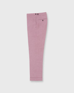 Side-Tab Dress Trouser in Orchid Plainweave