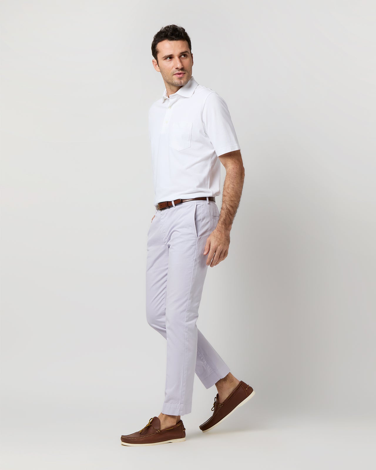 Garment-Dyed Field Pant in Lavender AP Twill