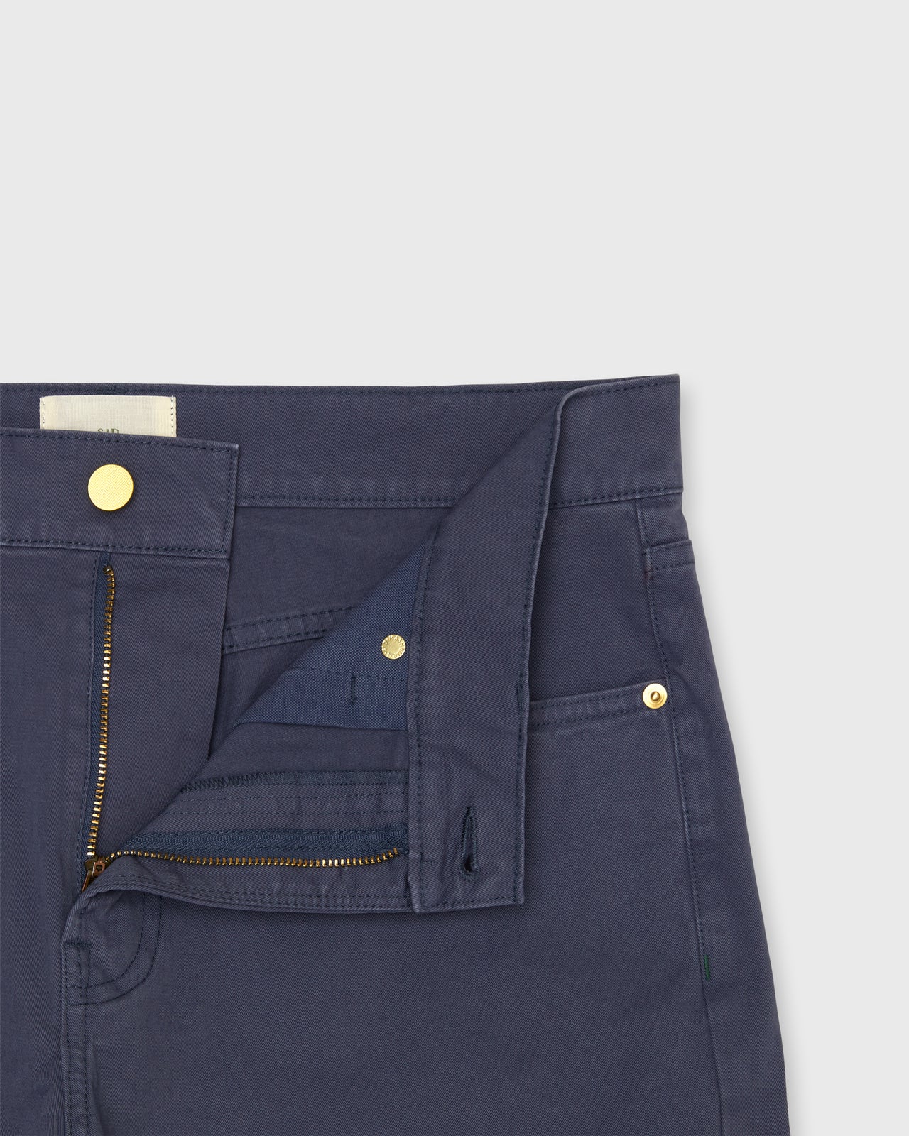 Slim Straight 5-Pocket Pant in Pacific Twill