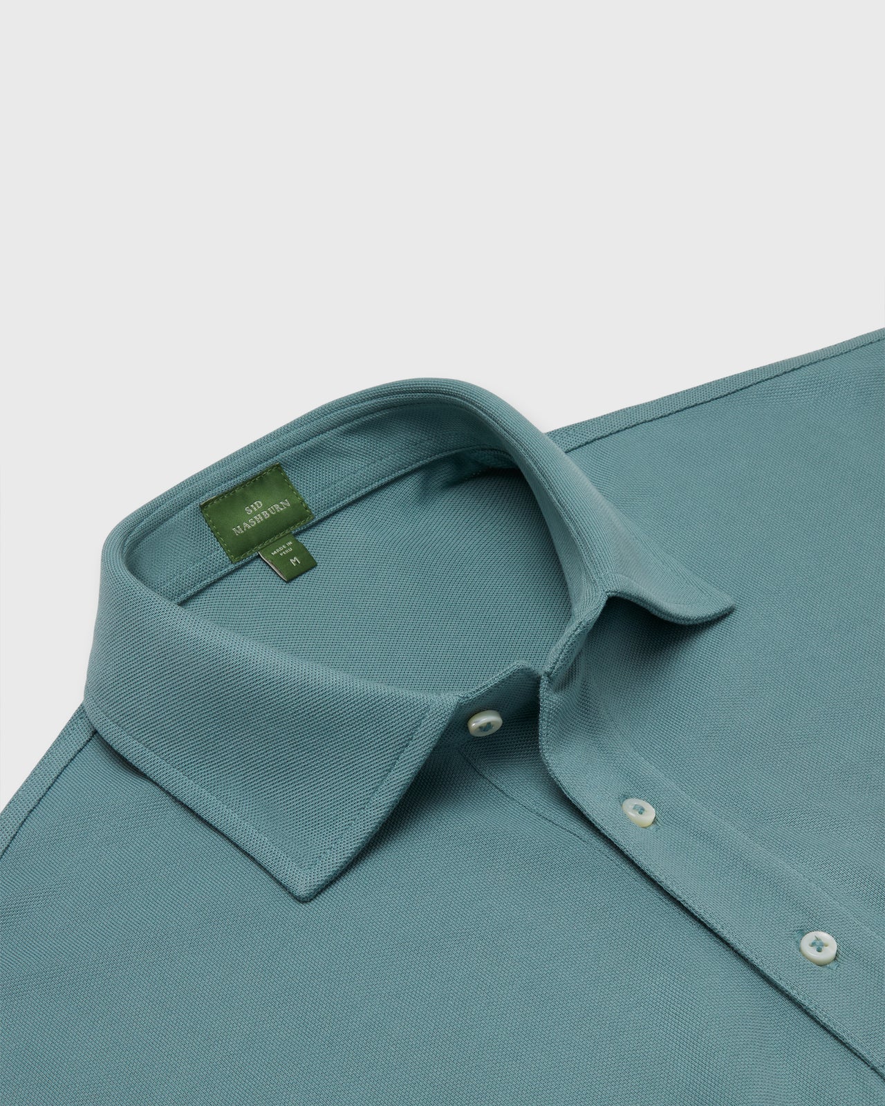 Short-Sleeved Polo in River Pima Pique