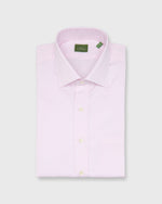 Load image into Gallery viewer, Spread Collar Dress Shirt in Pink Small Bengal Stripe Poplin
