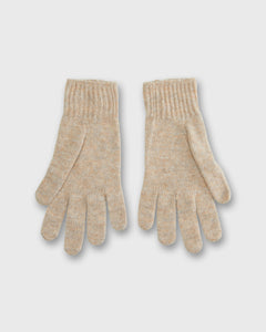 Cashmere Short-Cuff Gloves in Oatmeal