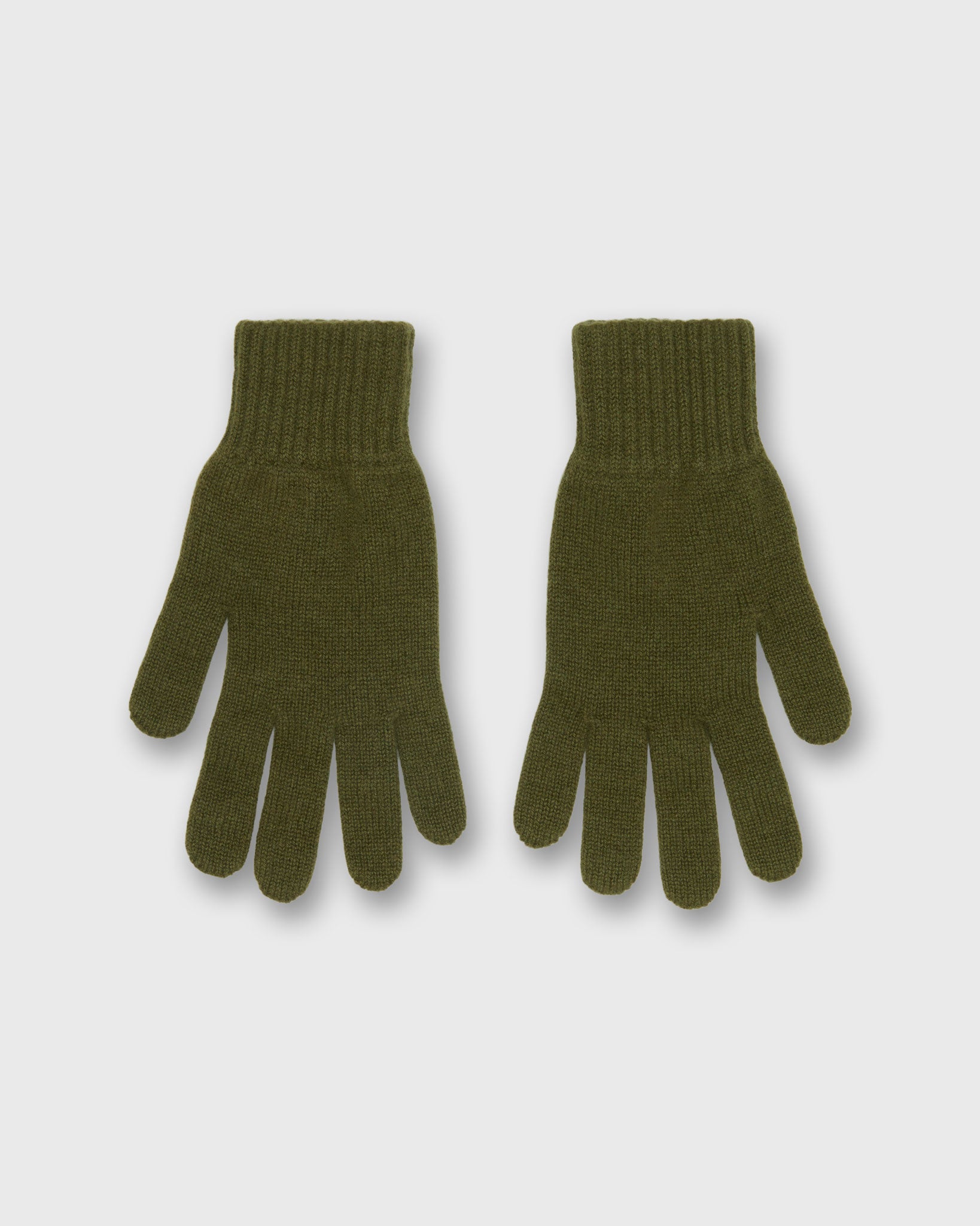 Cashmere Gloves in Olive