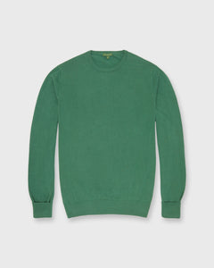 Crewneck Sweater in Ivy Cotton