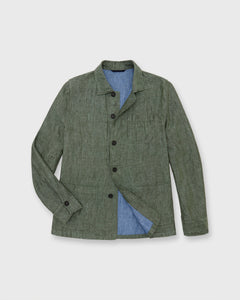 Chore Jacket in Moss Linen