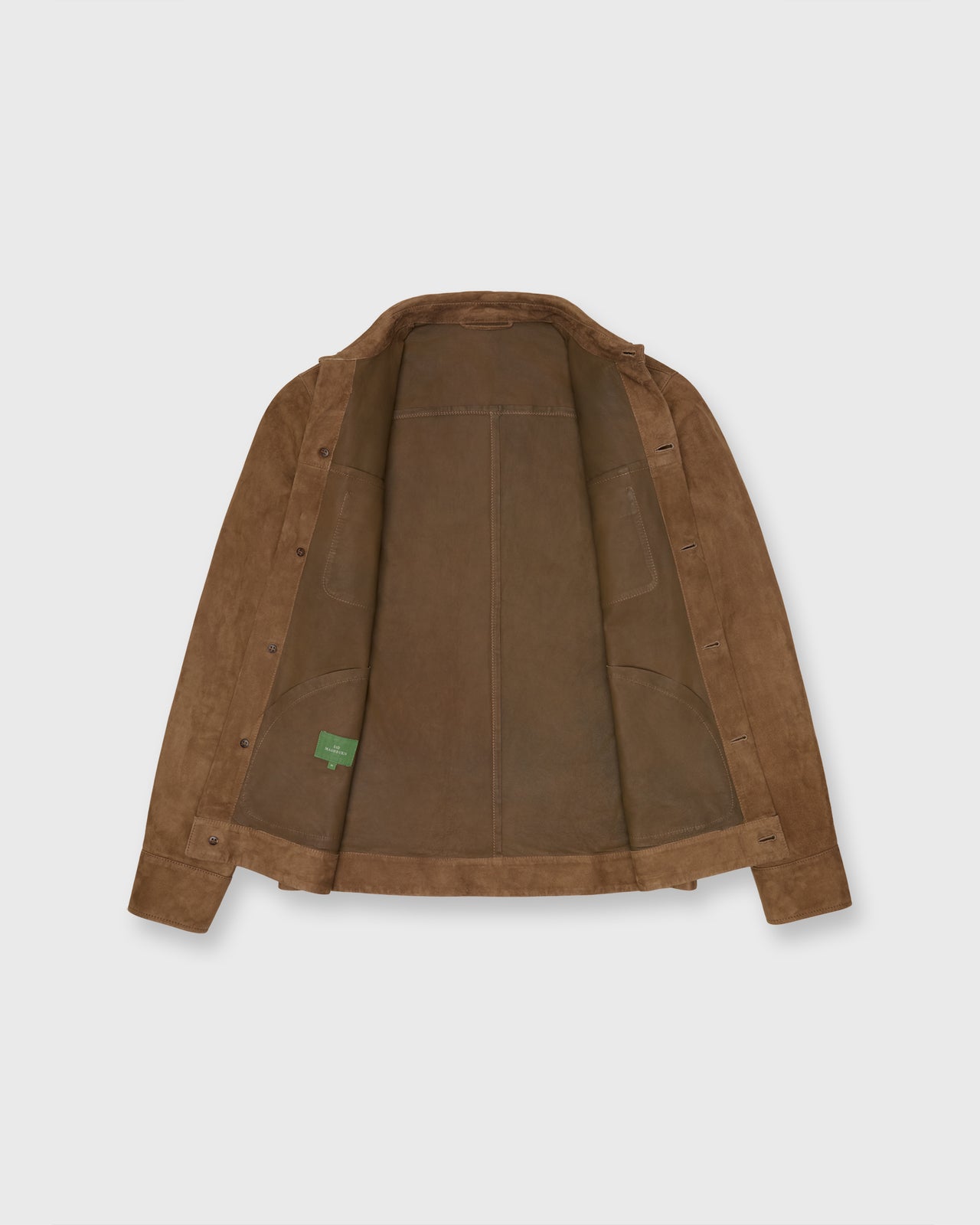 Work Jacket in Tobacco Suede