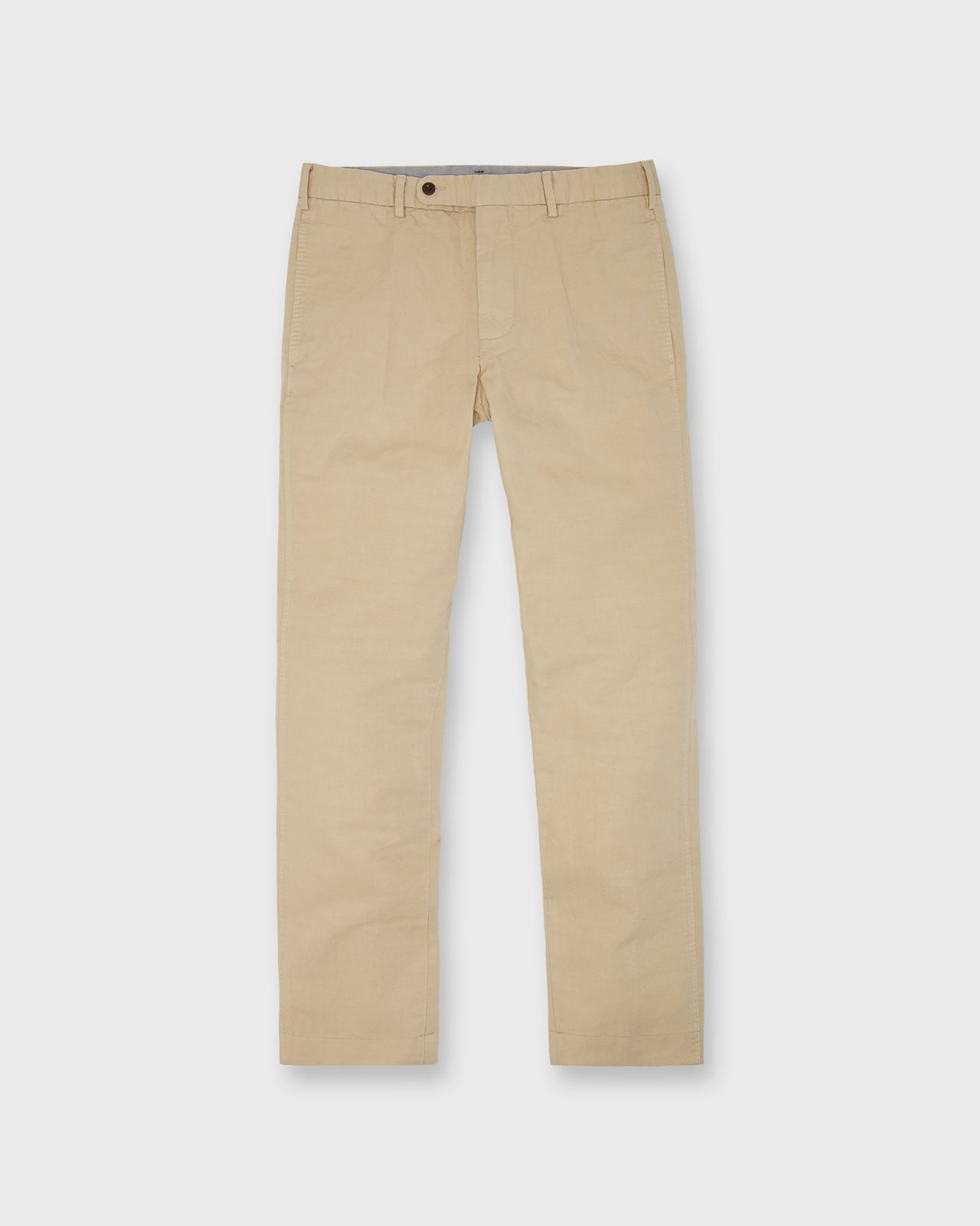 Garment-Dyed Sport Trouser in Sand Cotolino Twill