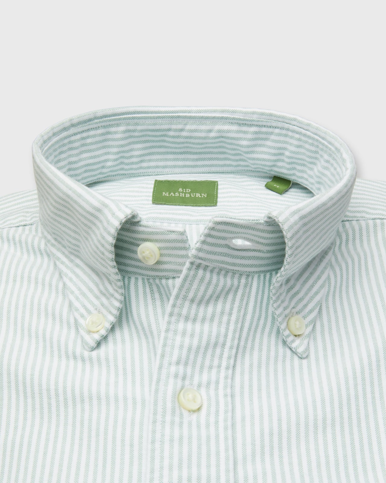 Button-Down Sport Shirt in Lovat University Stripe Oxford