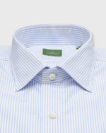 Load image into Gallery viewer, Spread Collar Dress Shirt in Dutch Pencil Stripe Poplin
