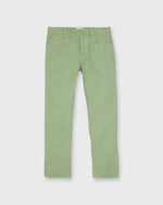 Load image into Gallery viewer, Slim Straight 5-Pocket Pant in Avocado Garment-Dyed Canvas
