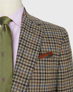 Load image into Gallery viewer, Virgil No. 2 Jacket in Oat/Sage/Blue Check Tweed
