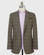 Load image into Gallery viewer, Virgil No. 2 Jacket in Oat/Sage/Blue Check Tweed
