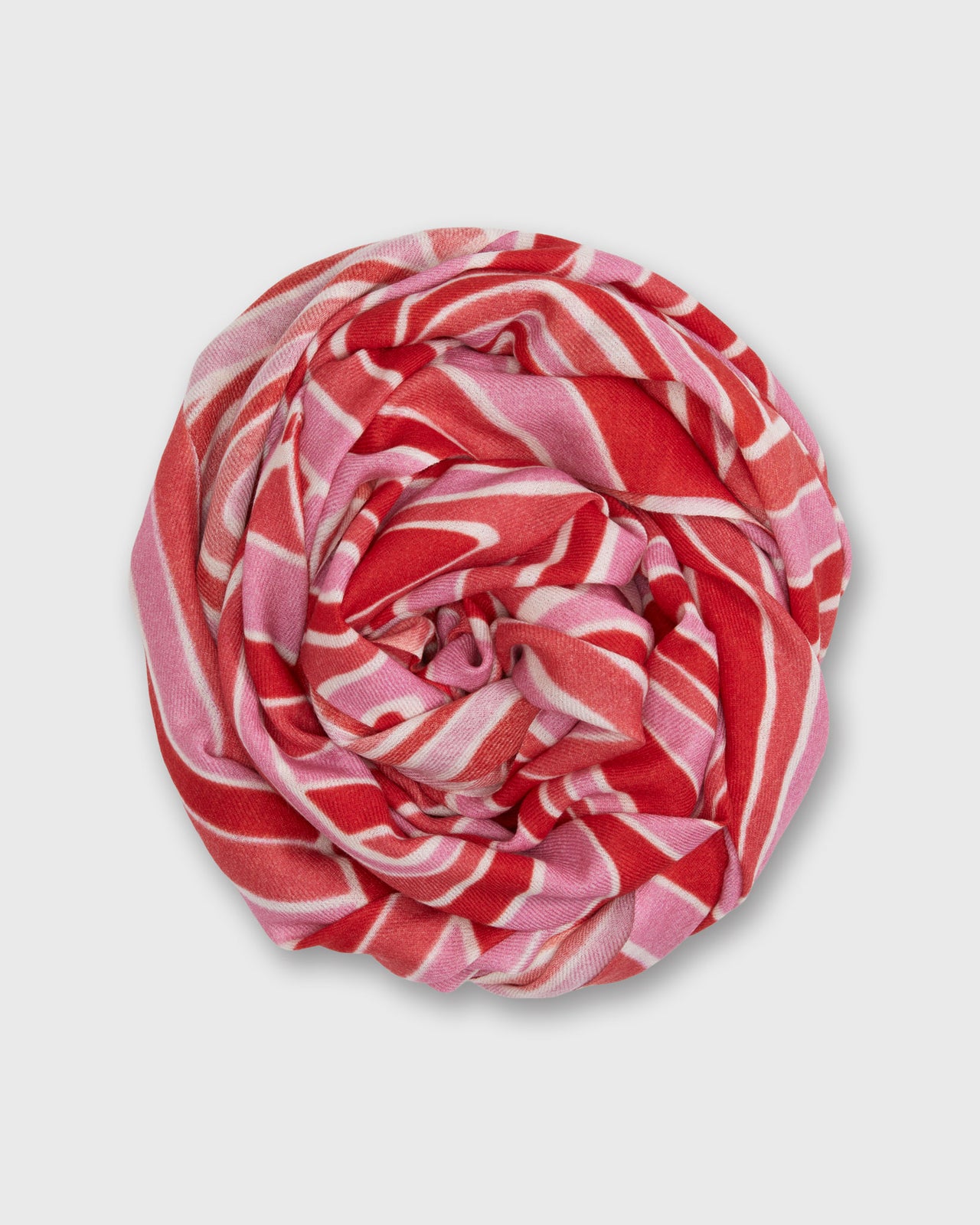 Illusion Scarf in Pink/Red