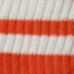 Retro Stripe Socks in Orange