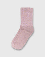 Load image into Gallery viewer, Supermerino Crew Socks in Blush Heather
