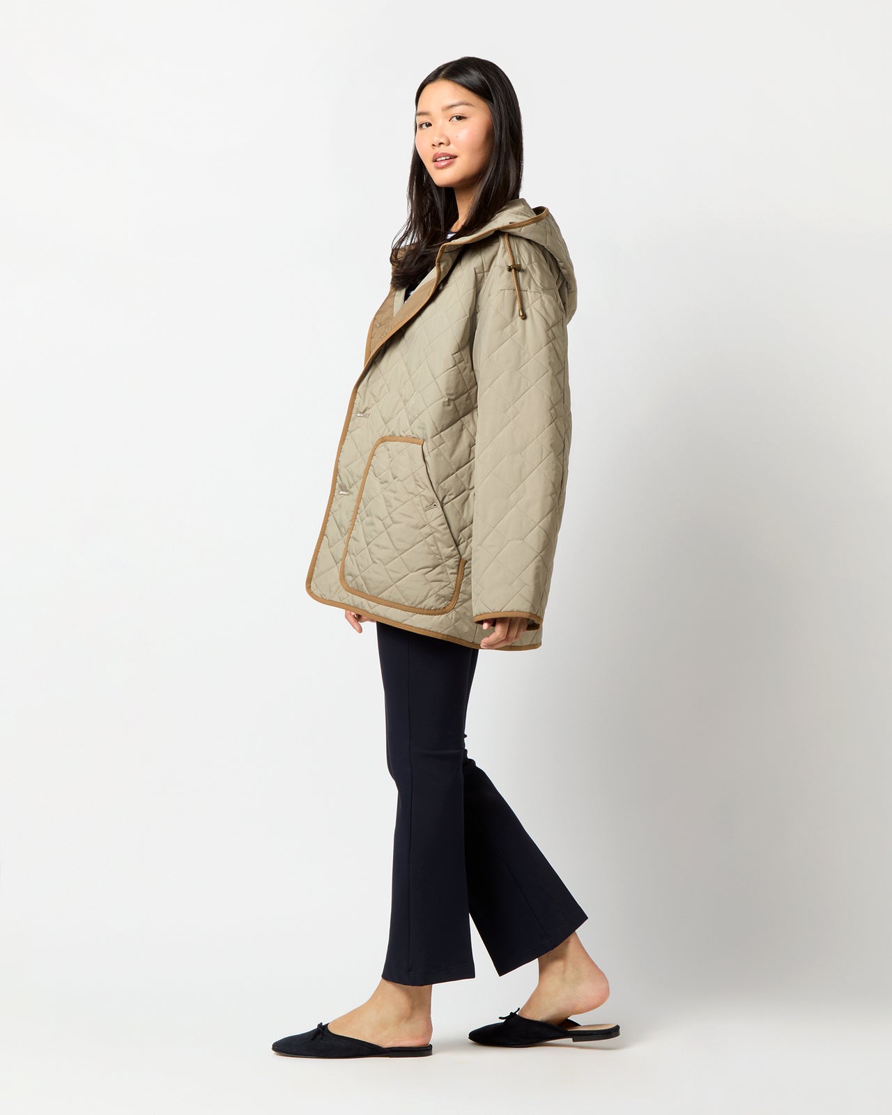 Joseph Jacket in Beige | Shop Ann Mashburn