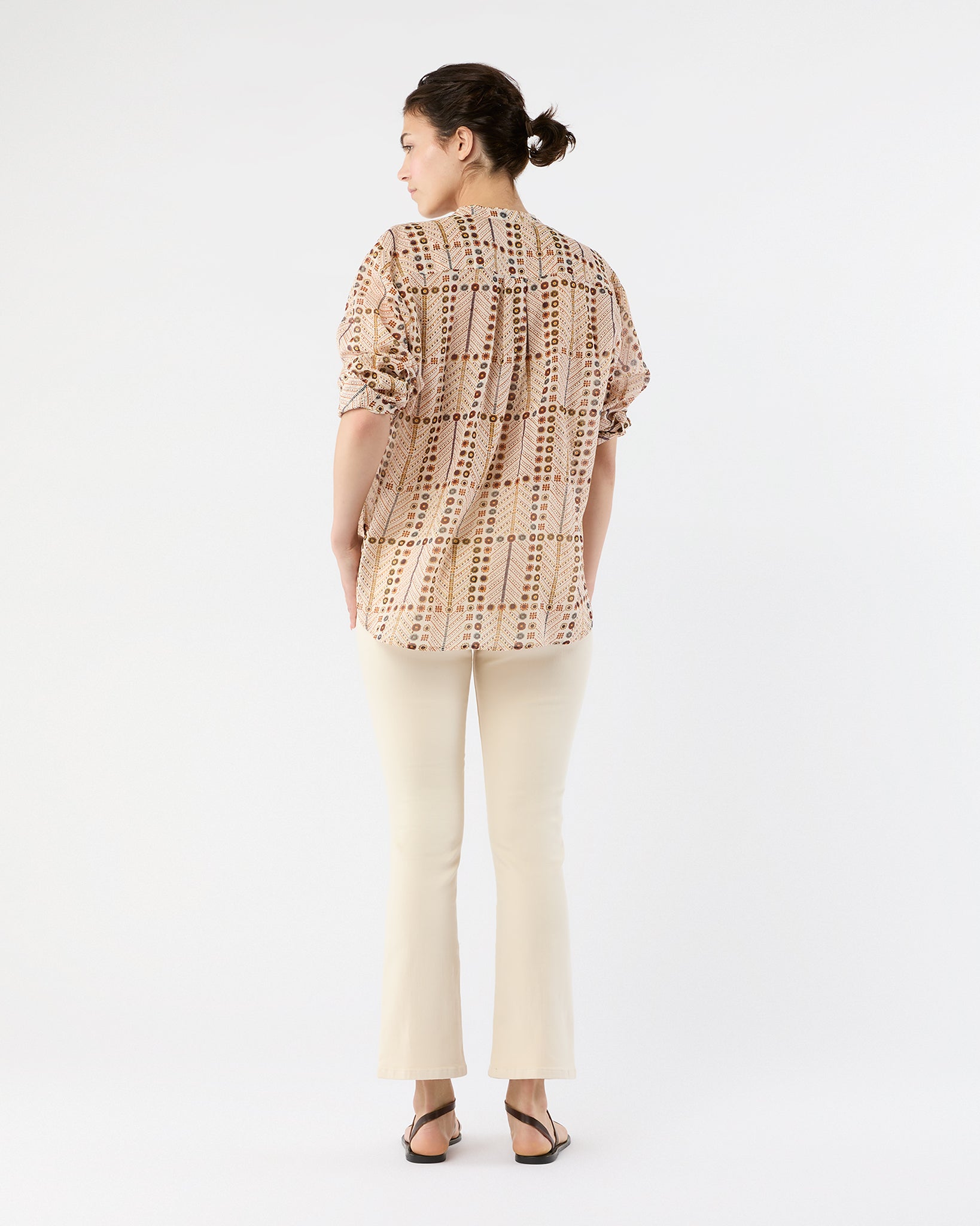 Mexika Top in Ecru