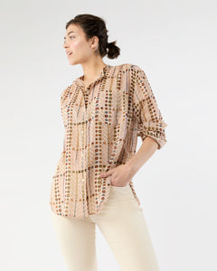 Mexika Top in Ecru