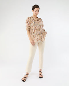 Mexika Top in Ecru