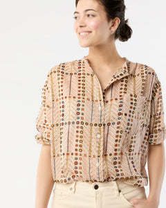 Mexika Top in Ecru