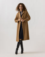 Load image into Gallery viewer, Caterina Coat in Camel Double-Faced Melton

