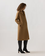 Load image into Gallery viewer, Caterina Coat in Camel Double-Faced Melton
