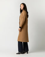 Load image into Gallery viewer, Caterina Coat in Camel Double-Faced Melton
