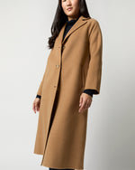 Load image into Gallery viewer, Caterina Coat in Camel Double-Faced Melton
