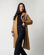 Load image into Gallery viewer, Caterina Coat in Camel Double-Faced Melton
